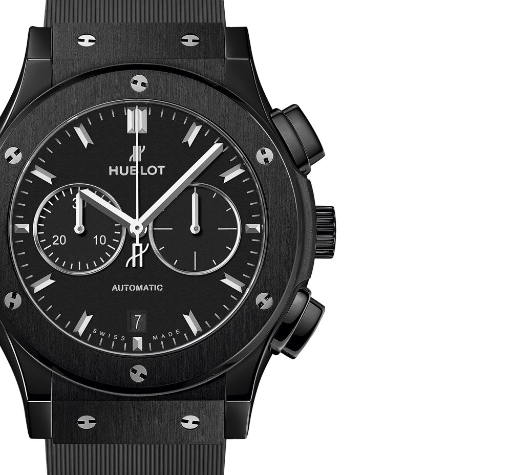 Unworn Hublot Classic Fusion Chronograph Black Magic Ref# 541.CM.1171.RX - Image 4
