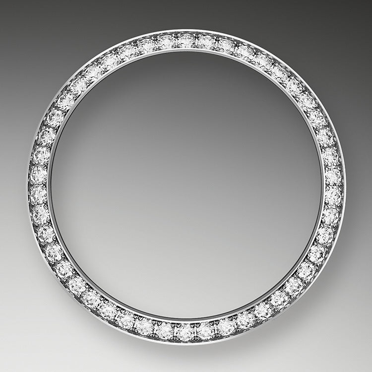 Rolex Datejust 31, Oystersteel, 18kt White Gold and diamonds, Ref# 278384RBR-0019 - Image 3