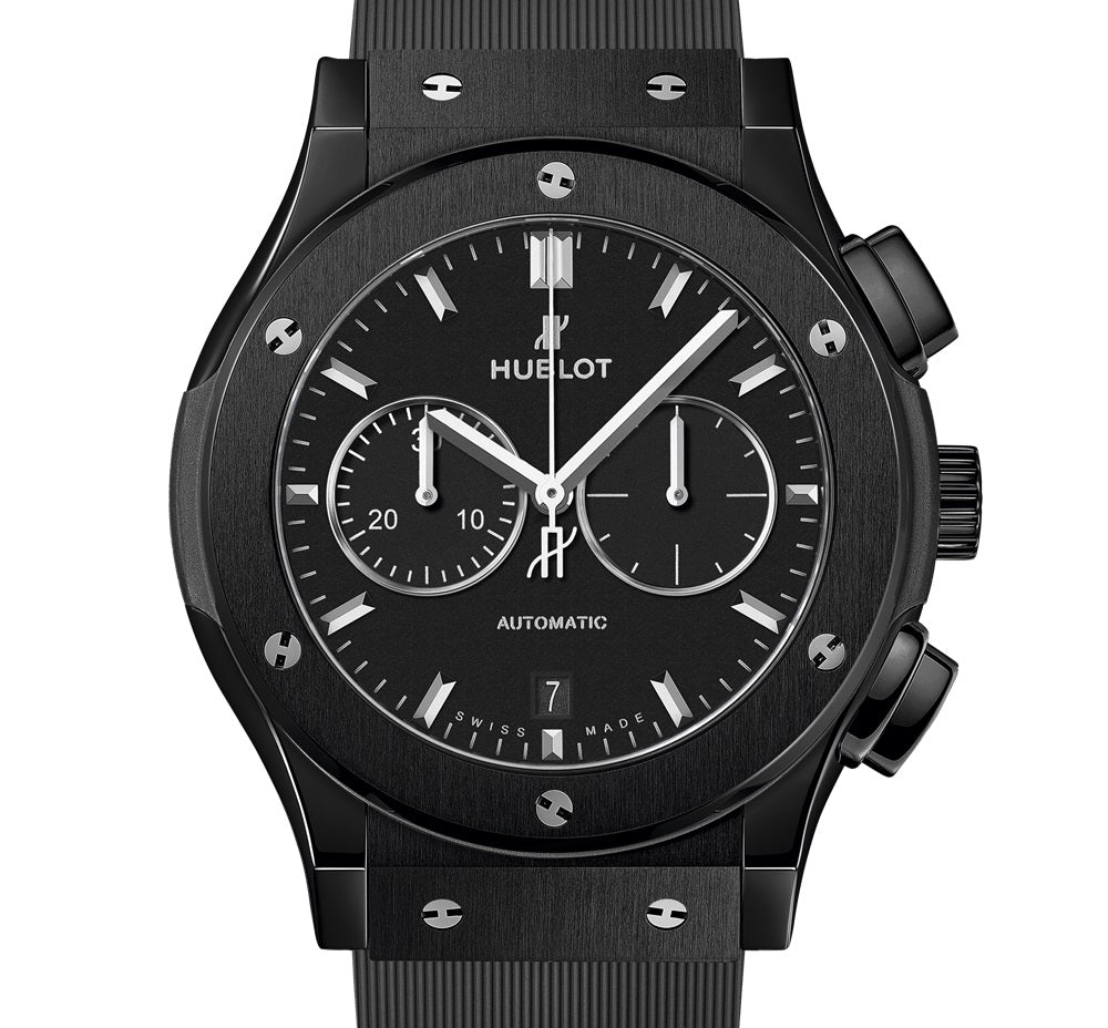 Unworn Hublot Classic Fusion Chronograph Black Magic Ref# 541.CM.1171.RX - Image 3