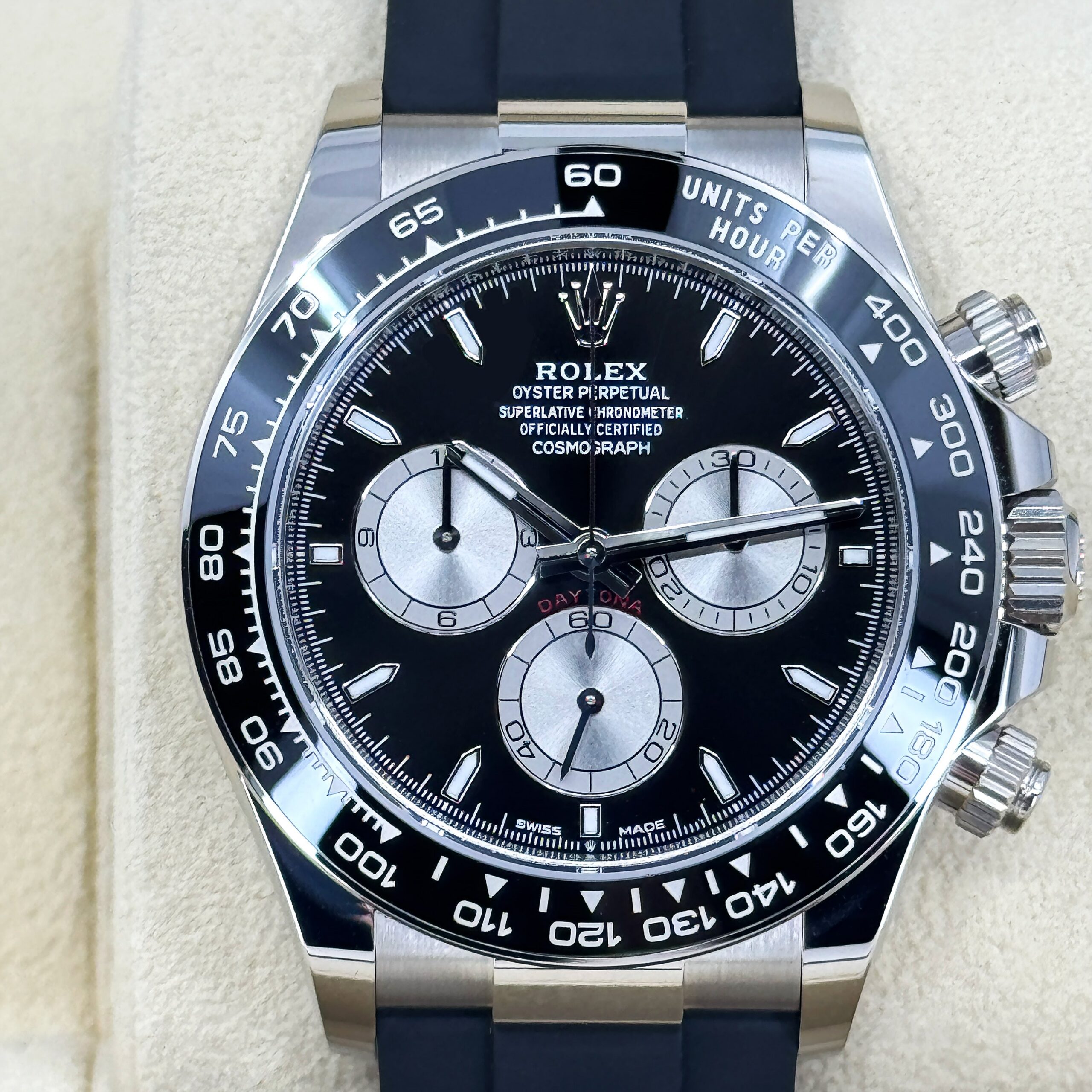 Rolex Cosmograph Daytona 40mm, 18k White Gold, Ref# 126519ln-0002 - Image 8