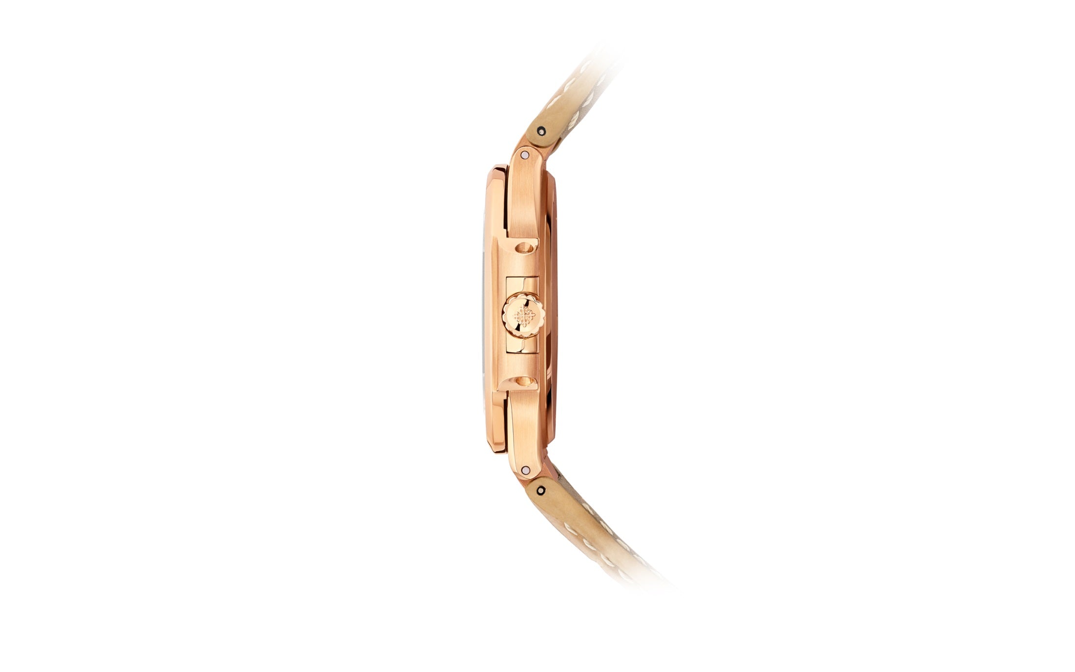 Patek Philippe Nautilus Quartz Diamond Ladies Watch, 18k Rose Gold, 32mm, Ref# 7010R-011 - Image 4