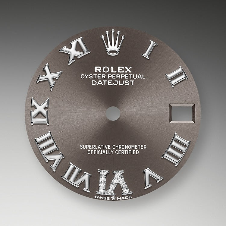 Rolex Datejust 31, Oystersteel, 18kt White Gold and diamonds, Ref# 278384RBR-0031 - Image 4