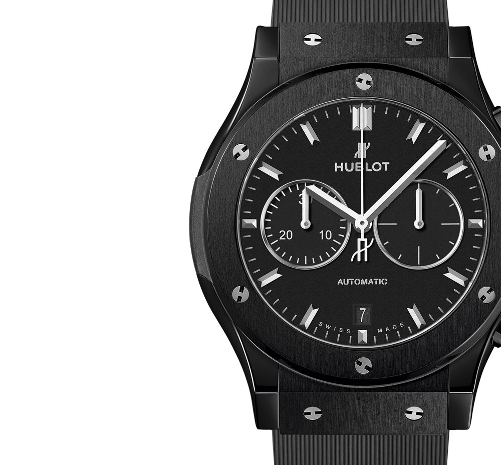 Unworn Hublot Classic Fusion Chronograph Black Magic Ref# 541.CM.1171.RX - Image 5