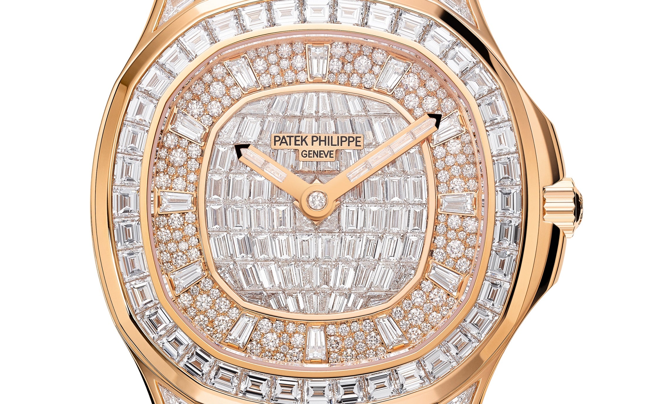 Patek Philippe Aquanaut Luce Haute Joaillerie, 18k Rose Gold with 313 diamonds ~7,9ct, 38,8mm, Ref# 5062/450R-001 - Image 3