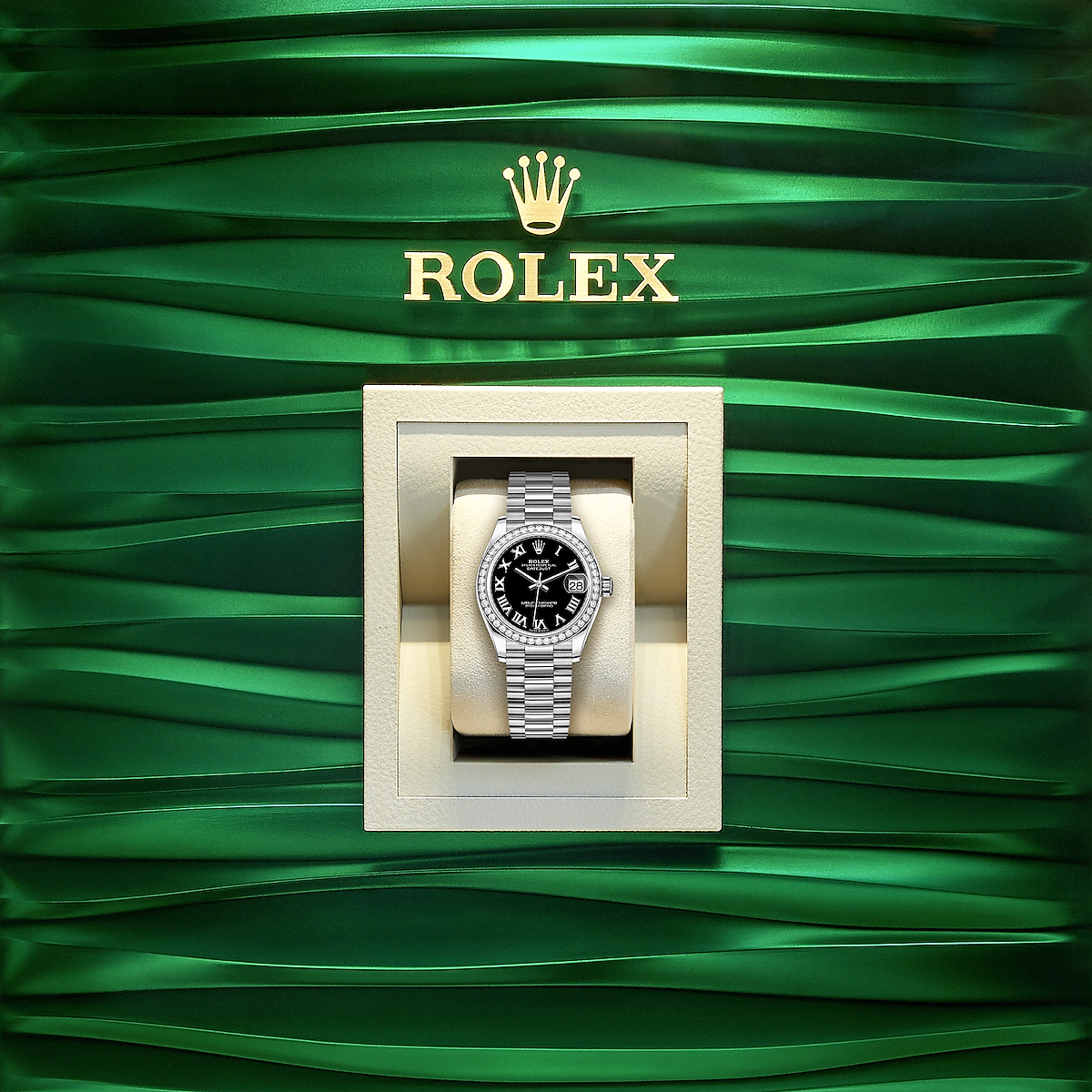 Rolex Datejust 31, 18kt White Gold, Ref# 278289RBR-0011 - Image 6